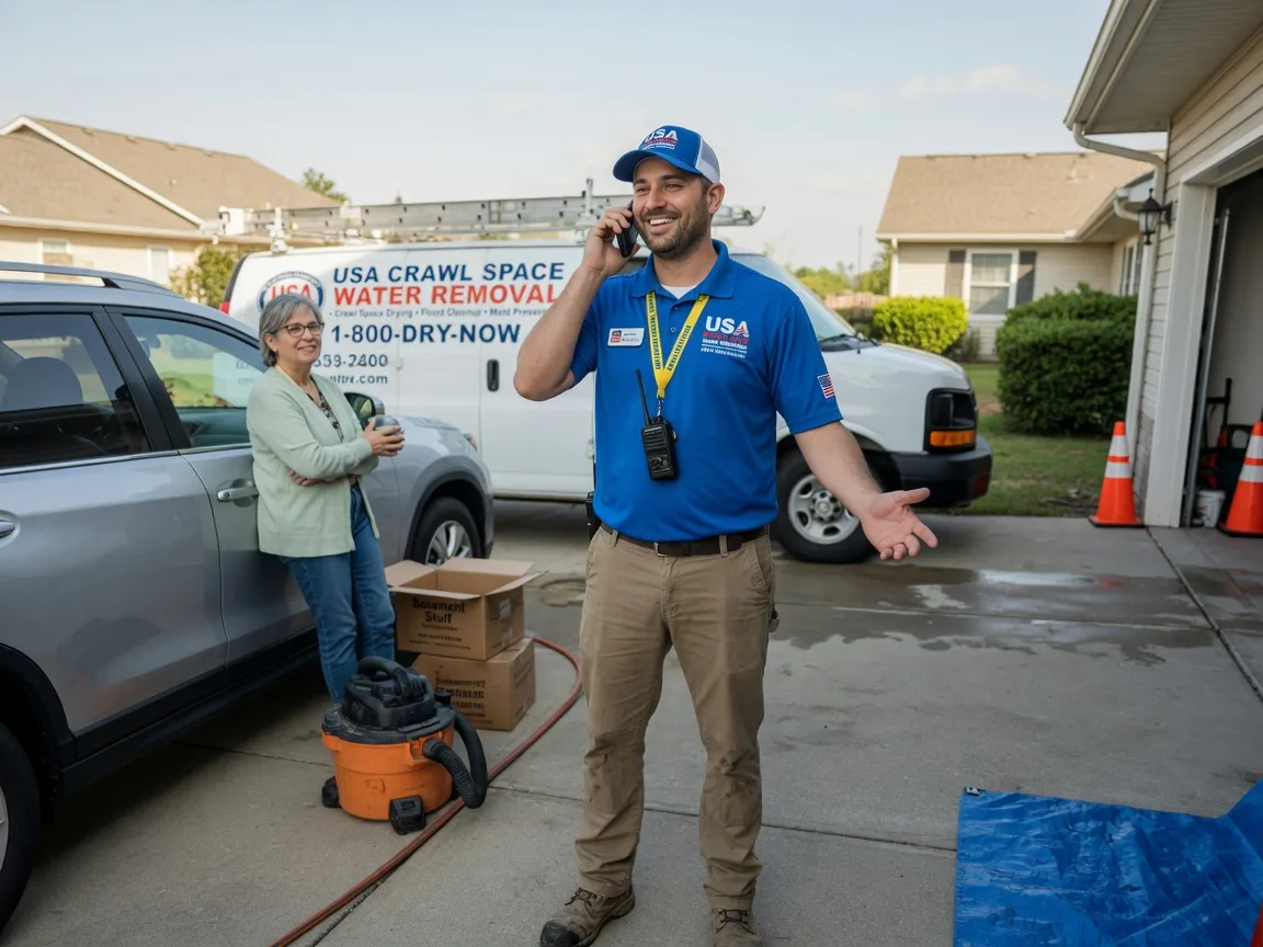 Crawl Space Water Removal Clifton, SC FAQs
